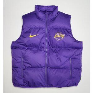 Nike NBA Los Angeles Lakers Puffer Vest FZ0335-504